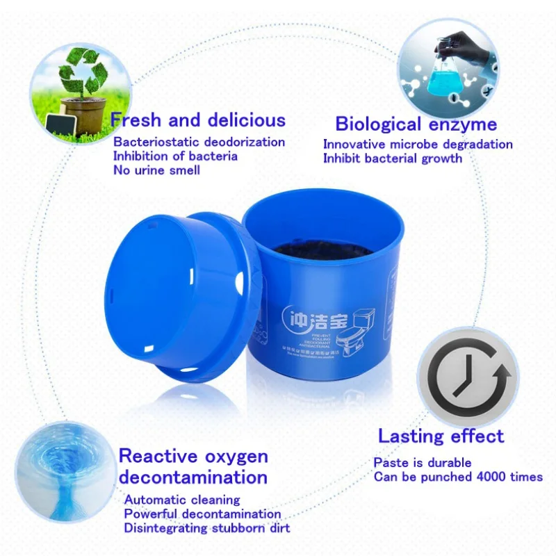 Туалетный Туалет обеззараживание Стерилизация Чистый натуральный Антибактериальный дезинфицирующее средство убивает 99.9% домашних бактерий