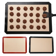 1 шт. подкладка для теста высокотемпературный антипригарный силиконовый коврик для выпечки прокладка подкладочный Лист Коврик для раскатки теста торт печенье макарон