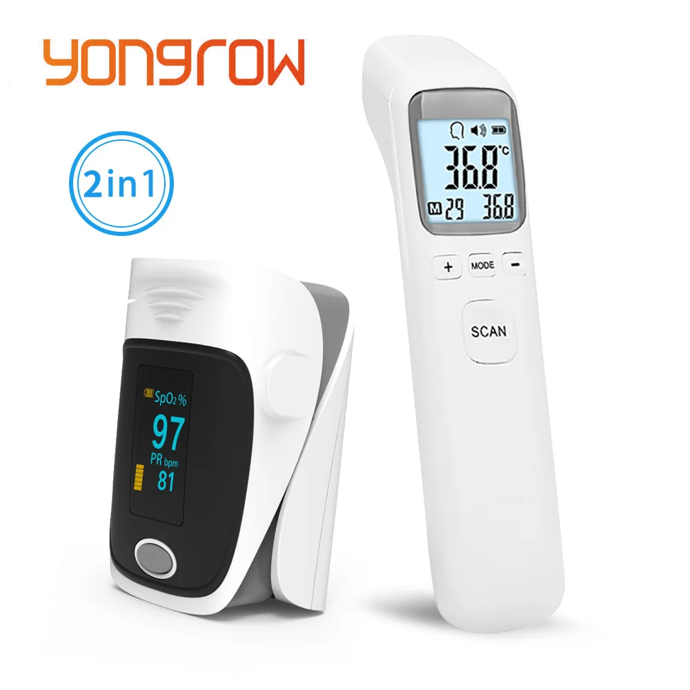 Скидка Yongrow медицинский уход за здоровьем инфракрасный термометр детский оксиметр для взрослых Fingertip SPO2 Pulse De Pulso De Dedo lcd цифровой