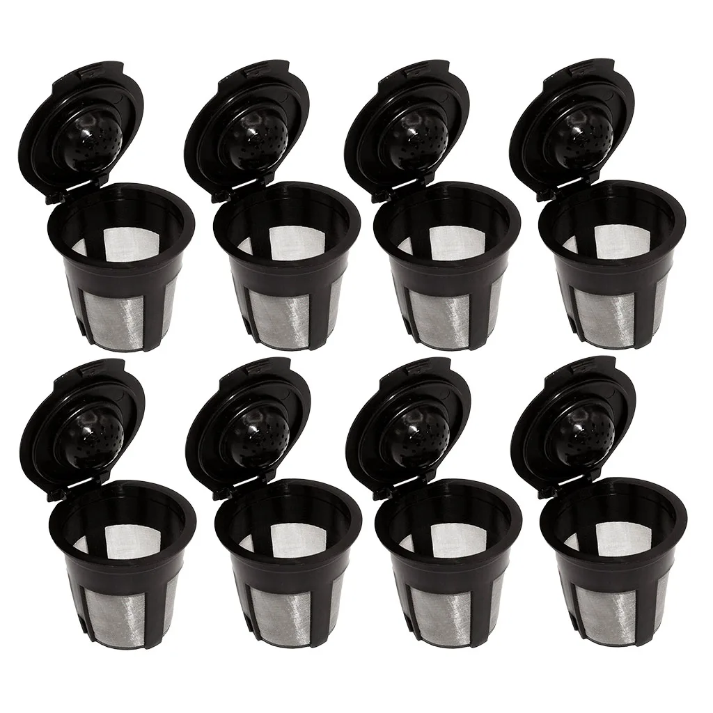 8pcs Reusable Coffee Filter K Cups Pod Keurig 1.0 Brewers Capsule Refill