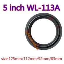 10 шт./лот 5 дюймов(5 '') НЧ динамик/бас динамик Резина окружает ремонт-Резина wl133B wl133bA wlEC133A 133A 133b 133c