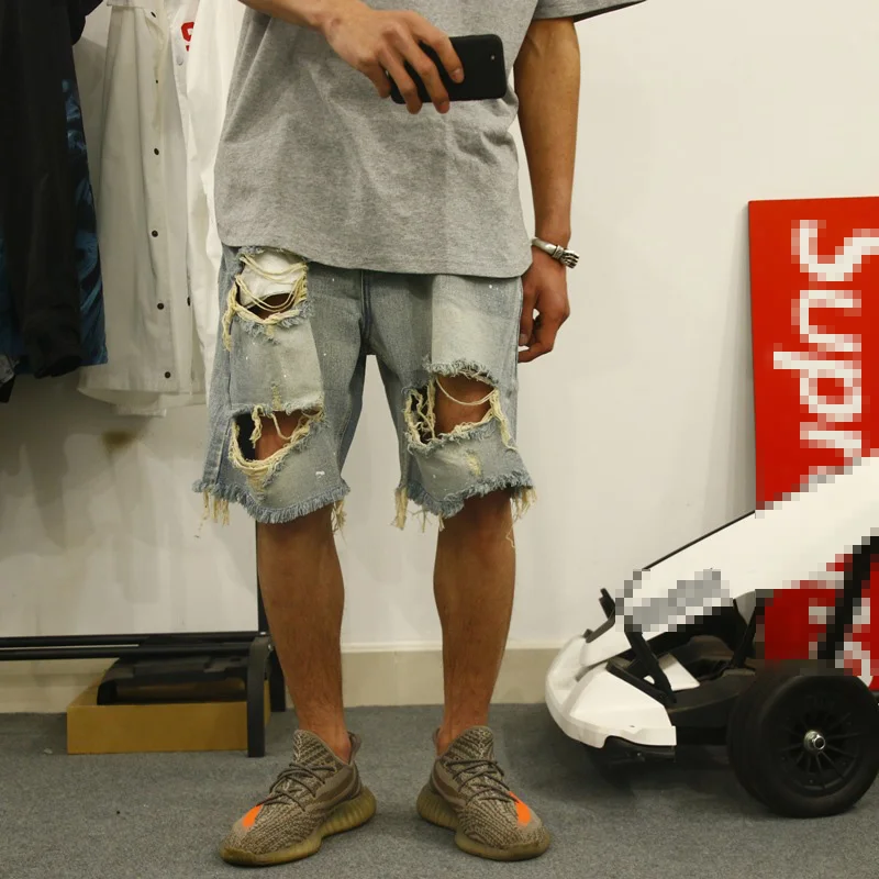 Knee Length Shorts - Jeans - AliExpress