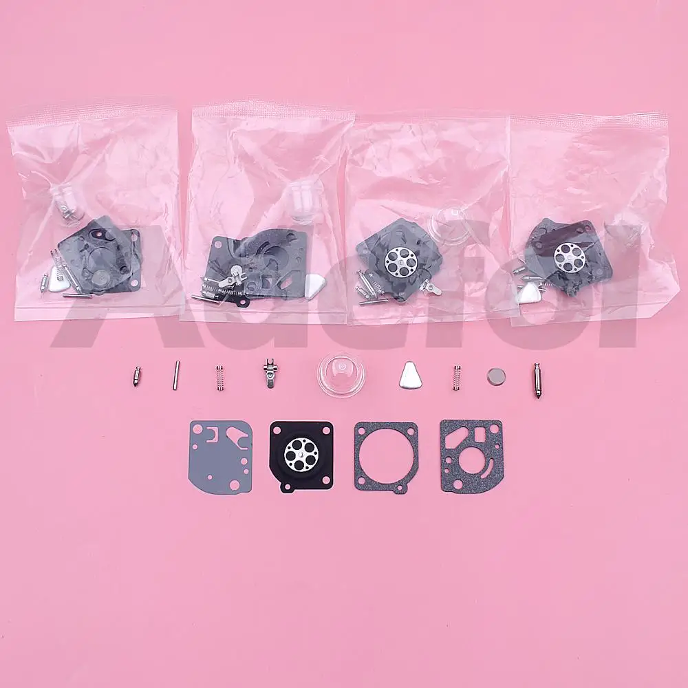 Kit Joint De Carburateur Complet Ruixing Pour Débroussailleuse Husqvarna 124L, 128C, 125L, 128R