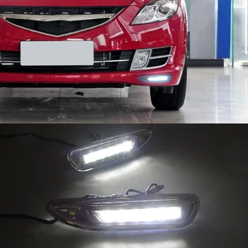 

CSCSNL 1 Pair LED DRL Daytime Running Light Daylight Waterproof Signal lamp for Mazda 6 Mazda6 2008 2009 2010