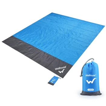 

Wellhouse Waterproof Beach Blanket Outdoor Portable Picnic Mat Camping Ground Mat Mattress Outdoor Camping Picnic Mat Blanket
