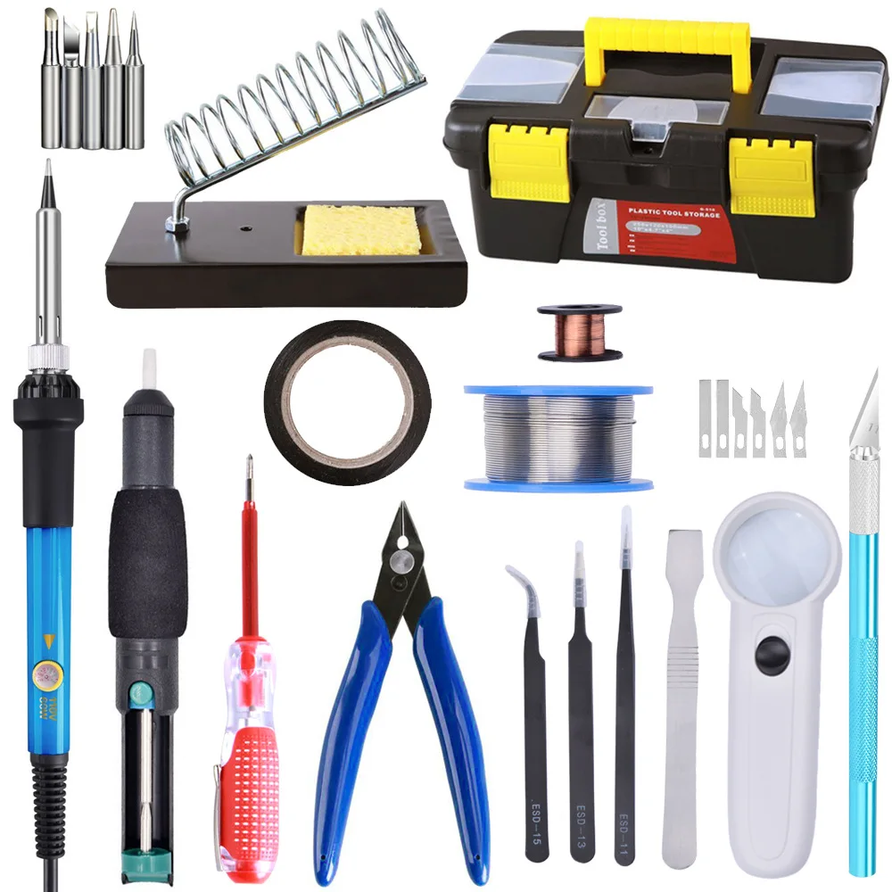 

Electric Soldering Iron Suit SOLDERING Iron Kit, SOLDERING Kit Maintenance Welding Tool