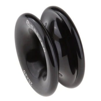 

Black 28mm Rope Guide Pulley Wheel Bearing Sheave for Sailing Boat Marine