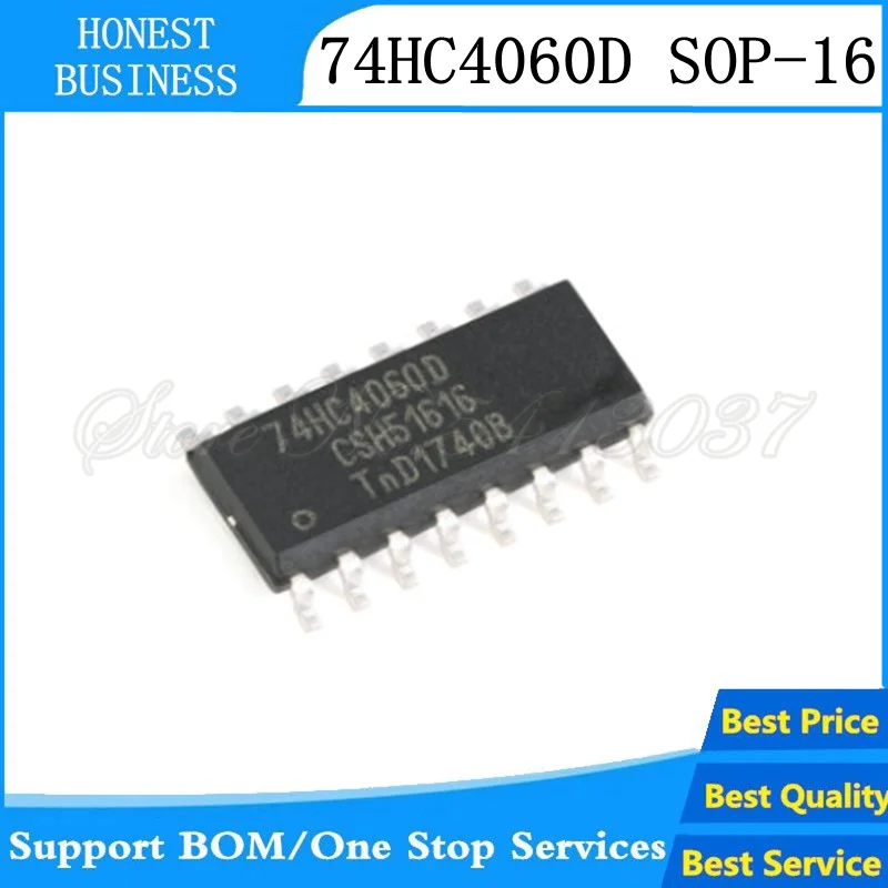 50 шт./лот 74HC4060D SOP16 74HC4060 SOP 16 асинхронный вверх счетчик IC|Аксессуары для наушников| |