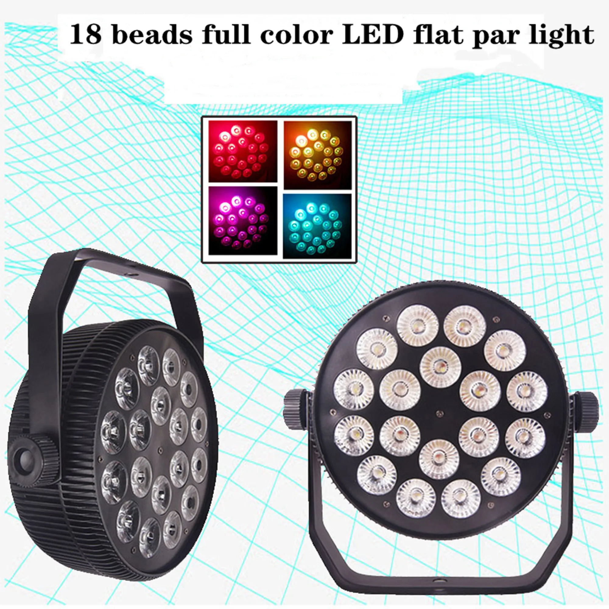 18x12 Вт RGB 4 в 1 Par luDMX 5z Led 12 каналов 4/8 etпа DJ luz de modo sonido lavado Luz powerc &amp G Disco u | Лампы и
