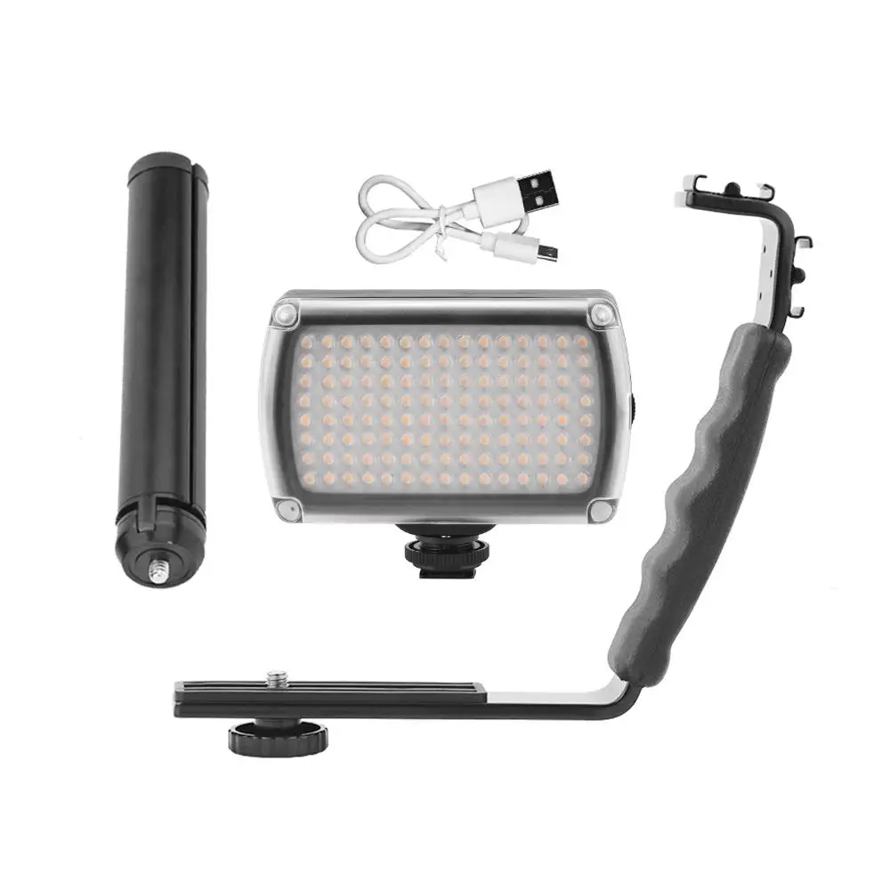 Светильник с ручкой и кронштейном для DJI Osmo Mobile 2/3 120 светодиодов регулируемой