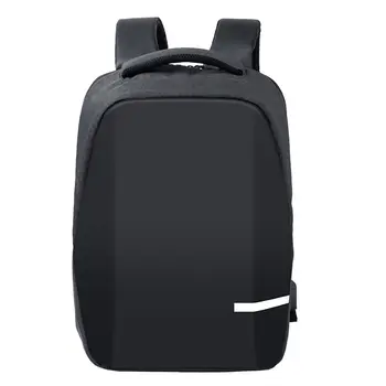 

New bul ru computer backpack men's Oxford cloth business travel backpack multi-functional waterproof USB night light handbag
