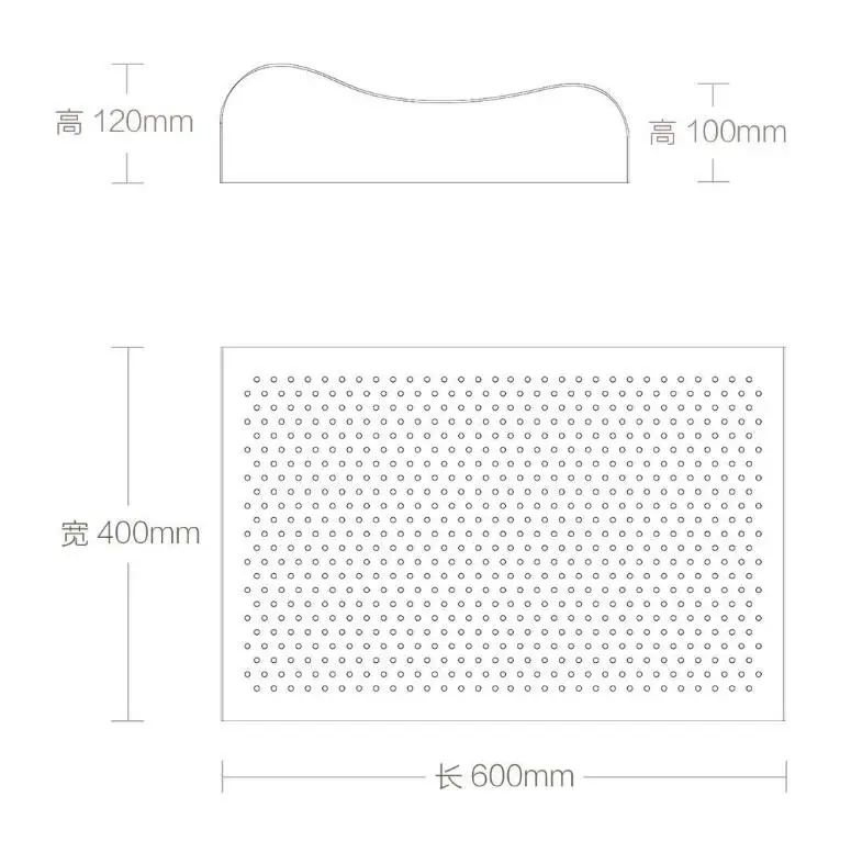 Original Xiaomi Pillow 8H Natural Z2 Healthcare Good Sleeping Latex with Pillowcase Best Environmentally Safe Material Pillow