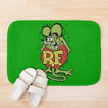 

Rat Fink Shirt, Sticker, Hoodie, Mask Bath Mat Hallway Carpets Anti-Slip Bath Floor Mat Animals Outdoor Rugs Front Door Mats