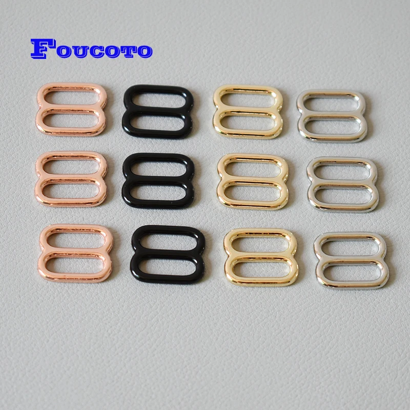 20pcs/lot metal adjuster adjustable sliders 15mm DIY cat dog collar straps accessories belt buckles durable hardware 4 colors