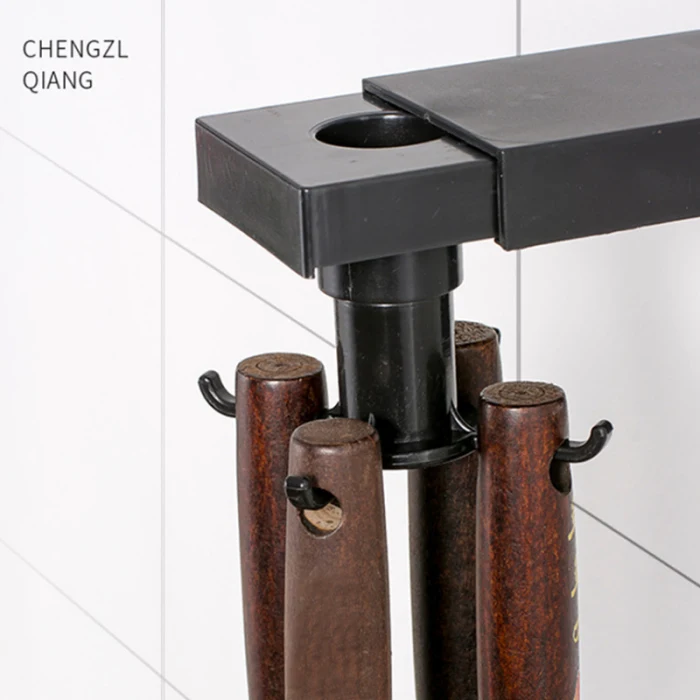 Kitchen Nail-free Rotating Shelf Telescopic Kitchen Shelf Storage Rack Hanger Wall-mounted Rack DNJ998