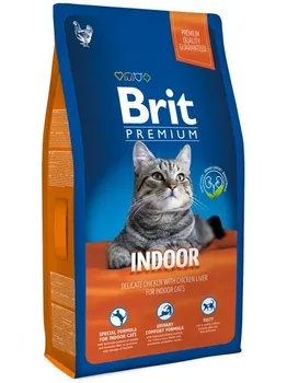 

Корм для кошек Brit Premium Cat Indoor для взрослых домашних кошек, Курица, Cat food, for cats, 800 г