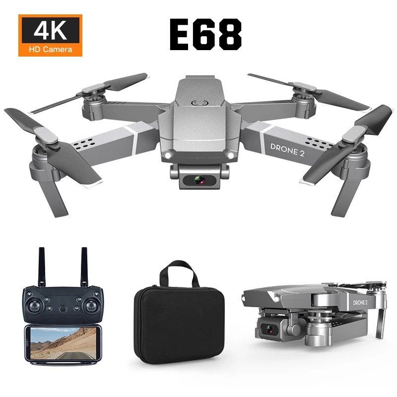 E58 улучшенная версия E68 WIFI FPV 4K Ультра широкоугольная HD-камера с оптическим