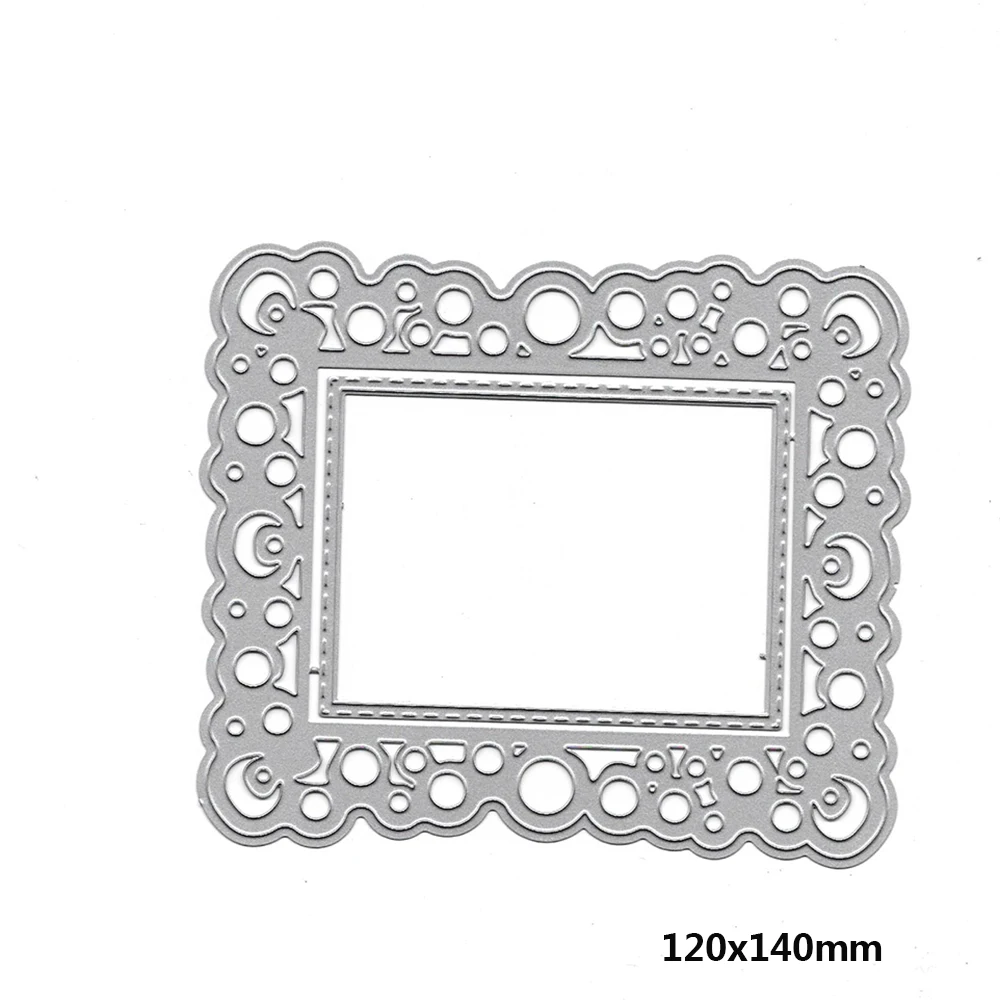 Рамка для фотографий с Рождественские штампы Скрапбукинг Новое поступление металлический Трафаретный вырубной Штамп вложенные умирает вырезать Alina Craft магазин товаров для рукоделия пресс-форм