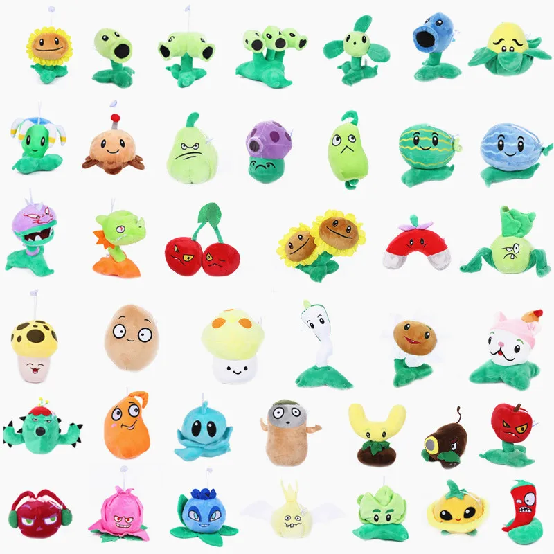 20Pcs/Lot 10CM-20CM Random Different Models Plants Doll Super  Good Quality Soft Plush Toy