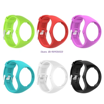 

Silicone Watch Band Wristband Bracelet Replacement For Polar M200 GPS Watch-22#/CC