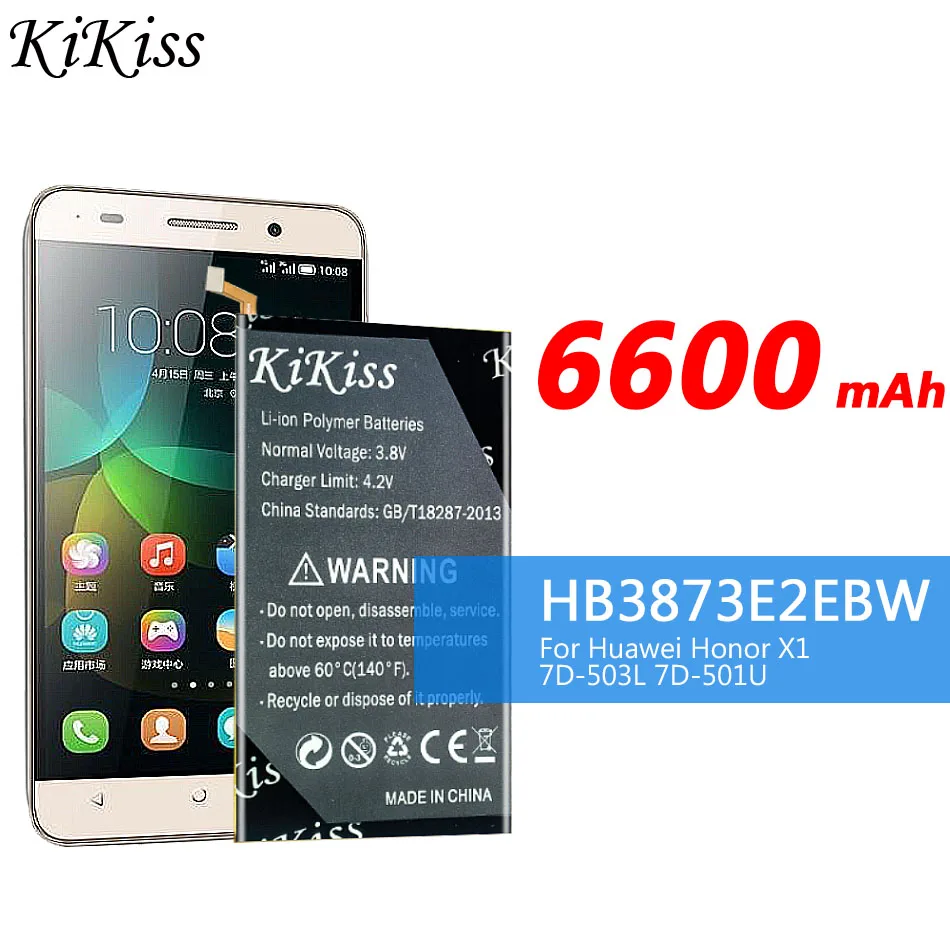Аккумулятор 6600 мАч для Huawei Mediapad X1 X2 7 дюймов/7D 501U 7D 501L 503L 503LT инструмент защиты от