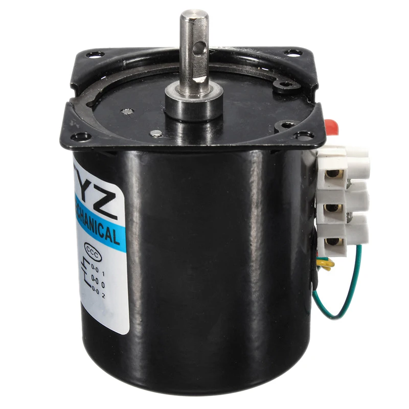 1 шт. 68Ktyz мини мотор редуктор Ac 220V 28W 2.5R/Min большой крутящий момент постоянный