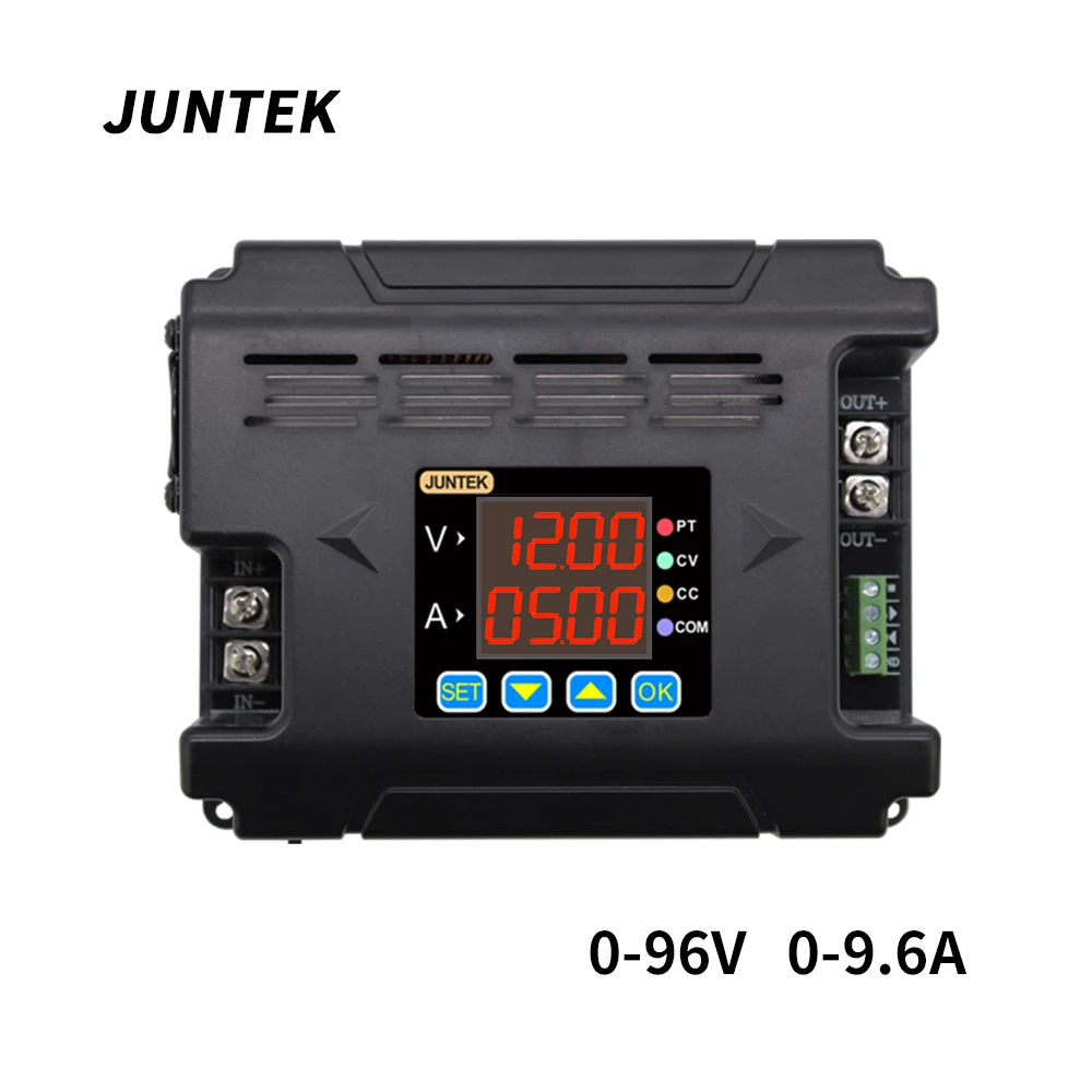 JUNTEK DPH8920 96V20A Programmable DC DC Digital Adjustable Step Down Voltage Power Supply Buck Converter 485 Communication 2