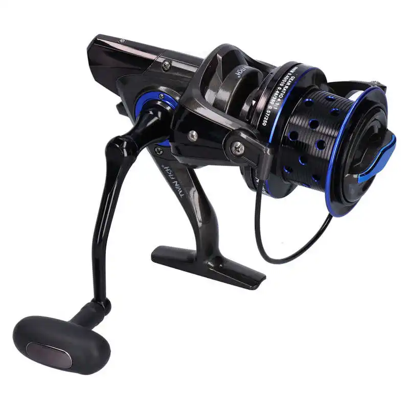 TF8000 Fishing Spinning Reel 13+1BB 4.1:1 Gear Ratio Left/Right Interchangeable CNC Metal Rocker Arm Wheel | Спорт и развлечения