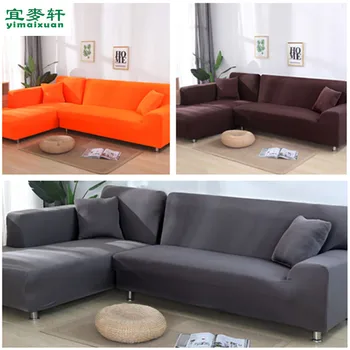 

orange sofa covers for living room furniture covers elastic sofa cover slipcover 3 color 1-4 seater sofas covers universal