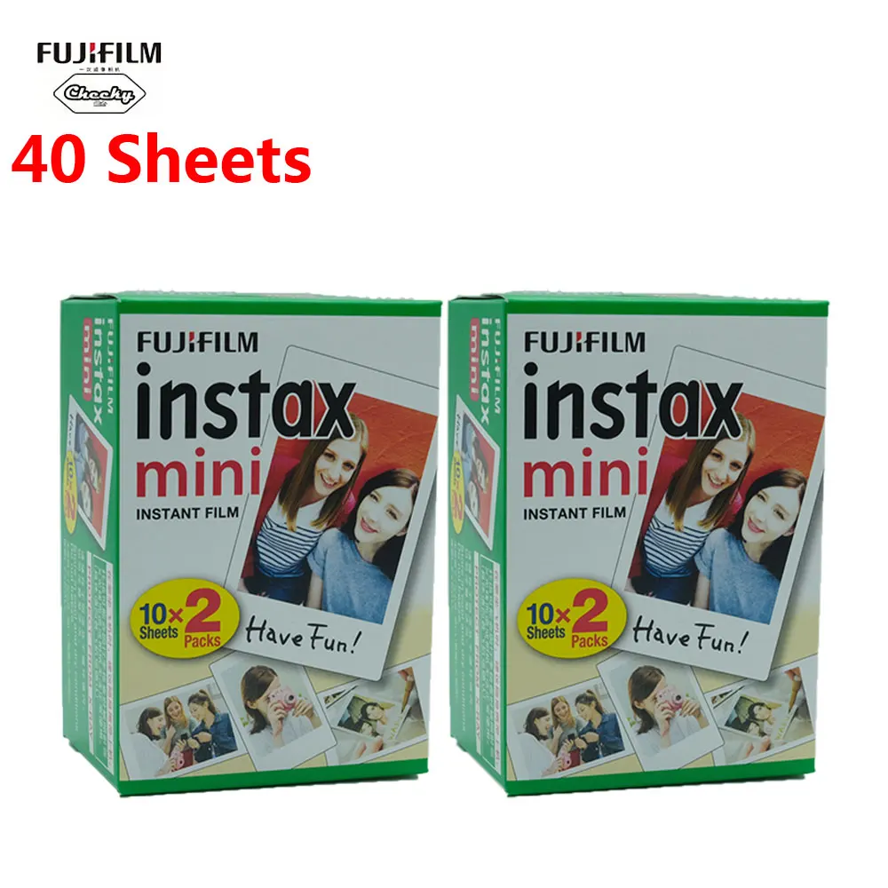Пленка Fujifilm instax mini 9 с белым краем фотобумага 40 листов для мгновенной печати