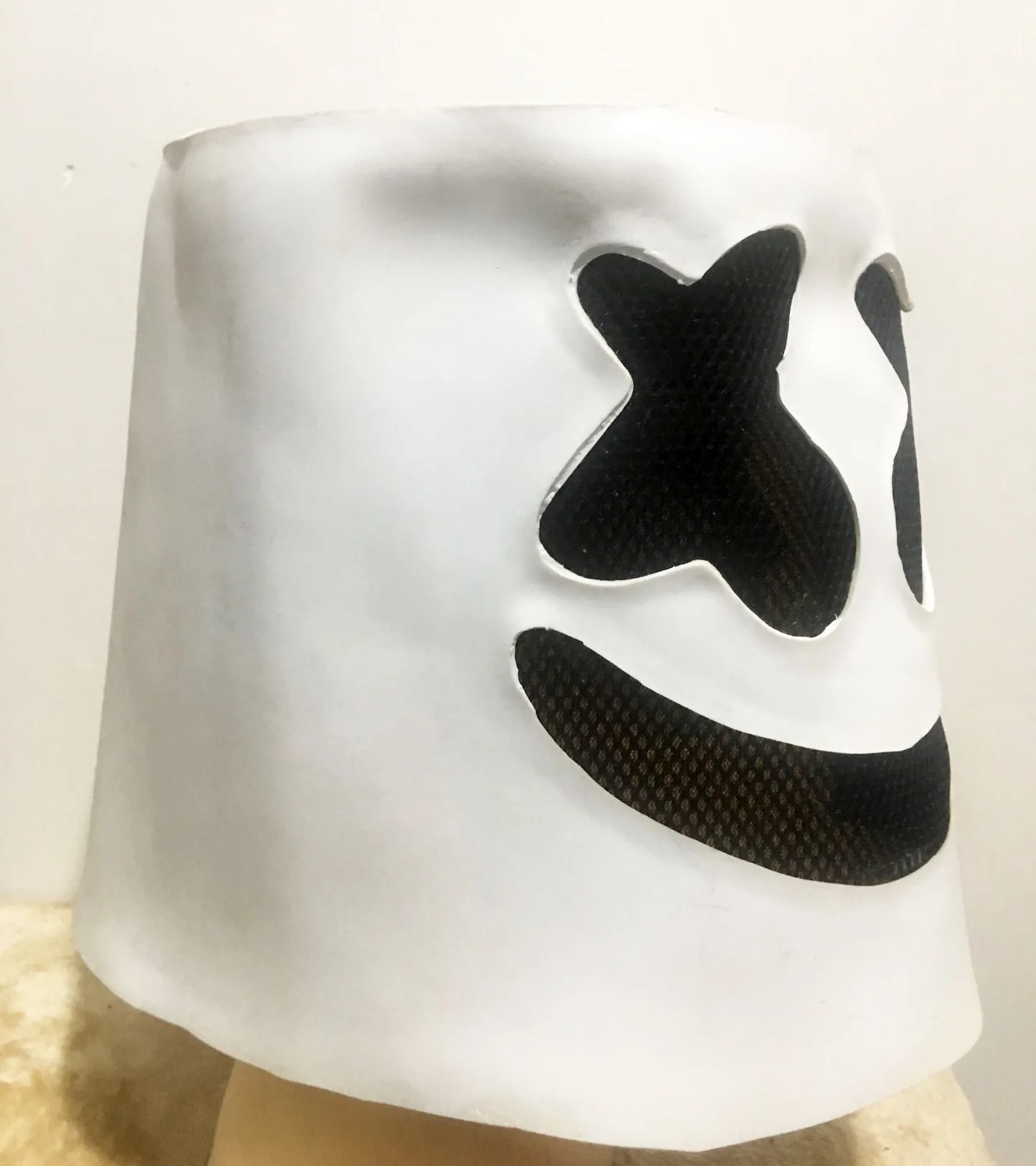 Хэллоуин COS Электрический Syllables DJ хлопок конфеты латексная маска DJ головная полоса ватный наконечник DJ латексная хлопковая конфетная маска