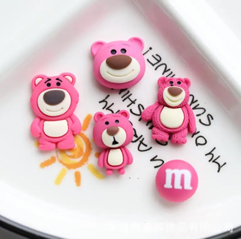 Кабошон из смолы Kawaii bear с m bean 20 шт./лот скрапбукинг украшения для рукоделия