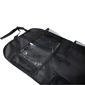 

Car Seat Back Cover Mat Water Bottle Book Phone Tablet Organizer Multi Storage Bags Multi-functional Hanging Holders Enough Capa