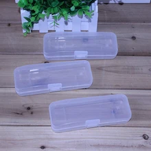 1 шт. мужской чехол для бритвы с двойными краями, аксессуары для бритвы, прозрачный держатель для бритвы, пластиковый чехол для путешествий