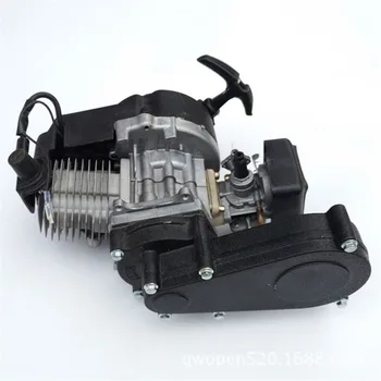 

Micro, modified cross-country motorcycle, two-stroke, 49CC engine