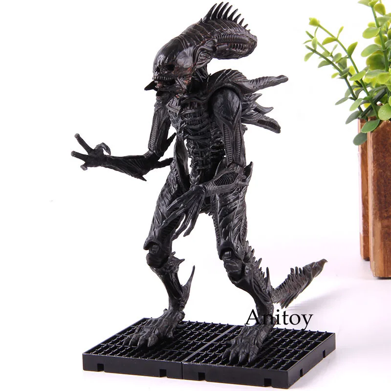 Фигурки инопланетян, Горячая игра, инопланетяне: Colonial Marines, 1/18 масштаб, Xenomorph Raven, фигурка, ПВХ, Коллекционная модель, игрушка, 16 см
