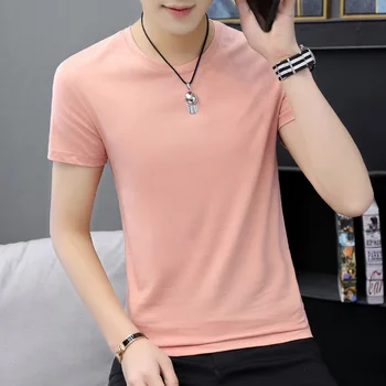 

Summer Men T-Shirt Cotton Hop Tops Tee Men Tshirt Streetwear Short Sleeve Male tee shirt