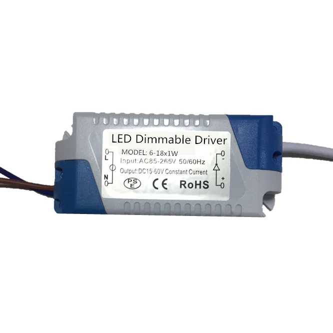 LED Ʈ AC85-265V DC18-60V  LED   ġ,  б , ̹ , 6-18W, 7W, 12W, 15W, 10 
