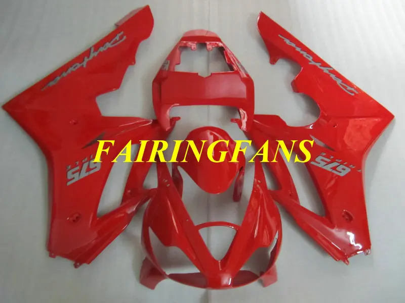Инъекции Обтекатели на кузов для Triumph Daytona 675 06 07 09 DAYTONA 675 2006 2007 2008 ABS красный обтекатель комплект боди+ подарки DW10
