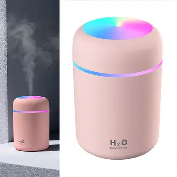 

Portable Mini USB with Colorful Night Light Air Humidifier Ultrasonic Diffuser U1JE