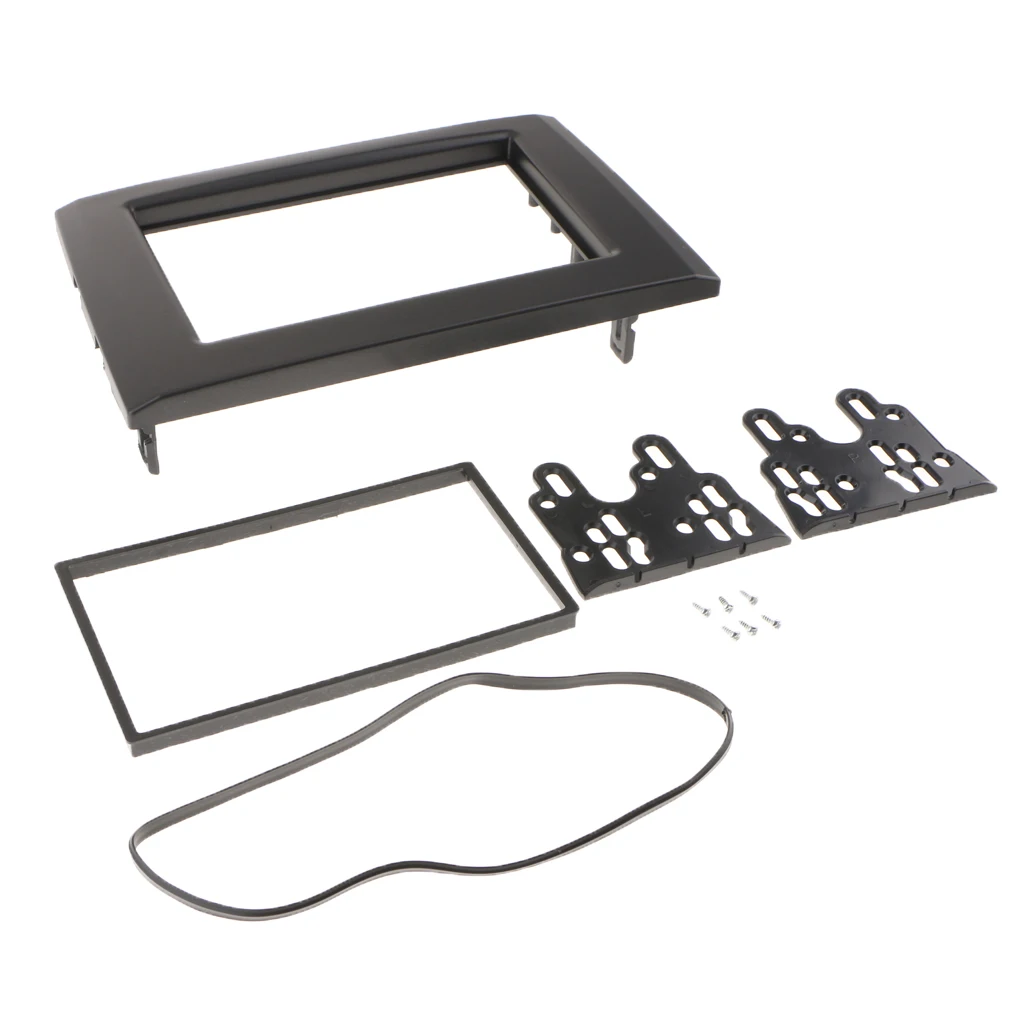 2DIN Car Stereo Fascia Dash Panel Kit For Volvo XC90 2002-2014
