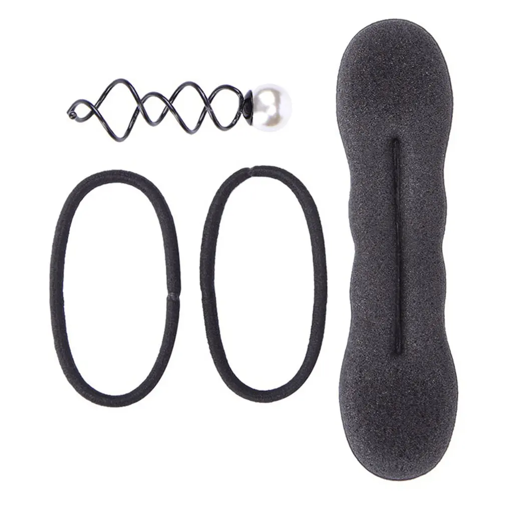 

Plate Hair Stick Three-Piece Combination Set Ball Head Flower Head Plate Hair Rod Shape Hairdressing Tools
