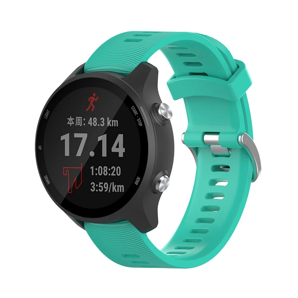 Браслет для Garmin Forerunner245 245M 645 Смарт-часы ремешок для Vivoactive3 Музыка для Polar Lgnite для Huami Bip Gts браслет