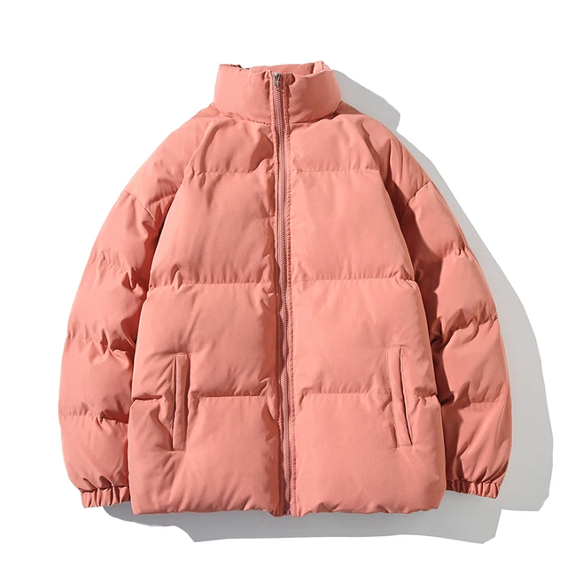 Winter Jacket Men Parkas Thicken Warm Coat Mens Stand Collar Jackets Solid Color Parka Coat Women Fashion New Streetwear 5XL D8
