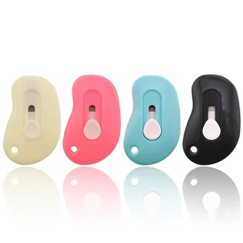

1 Piece Creative Candy Color Convenient Utility Knife Small Sewing Mini Scissors Cutting Paper Cutting Line Sewing Accessories