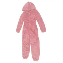 Color Plush Thick One Piece Pajamas For Women Sleepwear Homewear Long Warm Coral Autumn Fleece Winter Hooded Onesies T8Z7