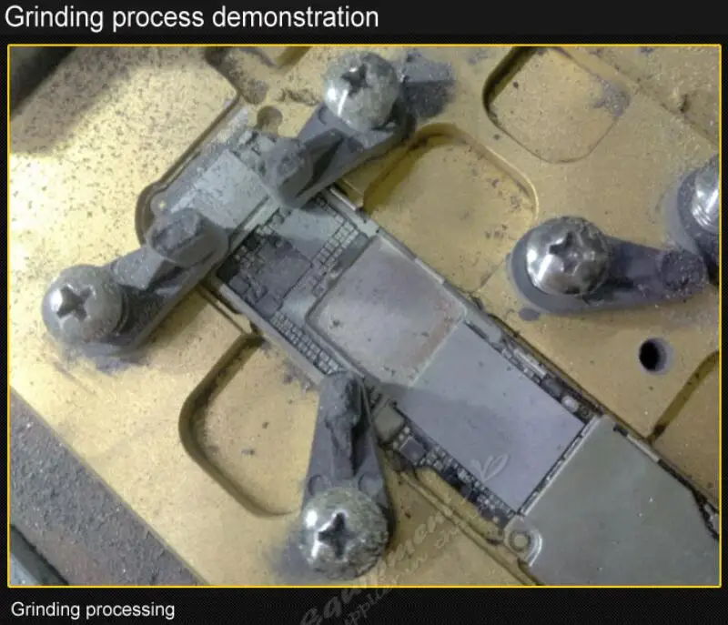 1.5KW CNC фрезерный полировальный гравировальный станок для iPhone основной платы IC ремонт с прессформы 10 в 1