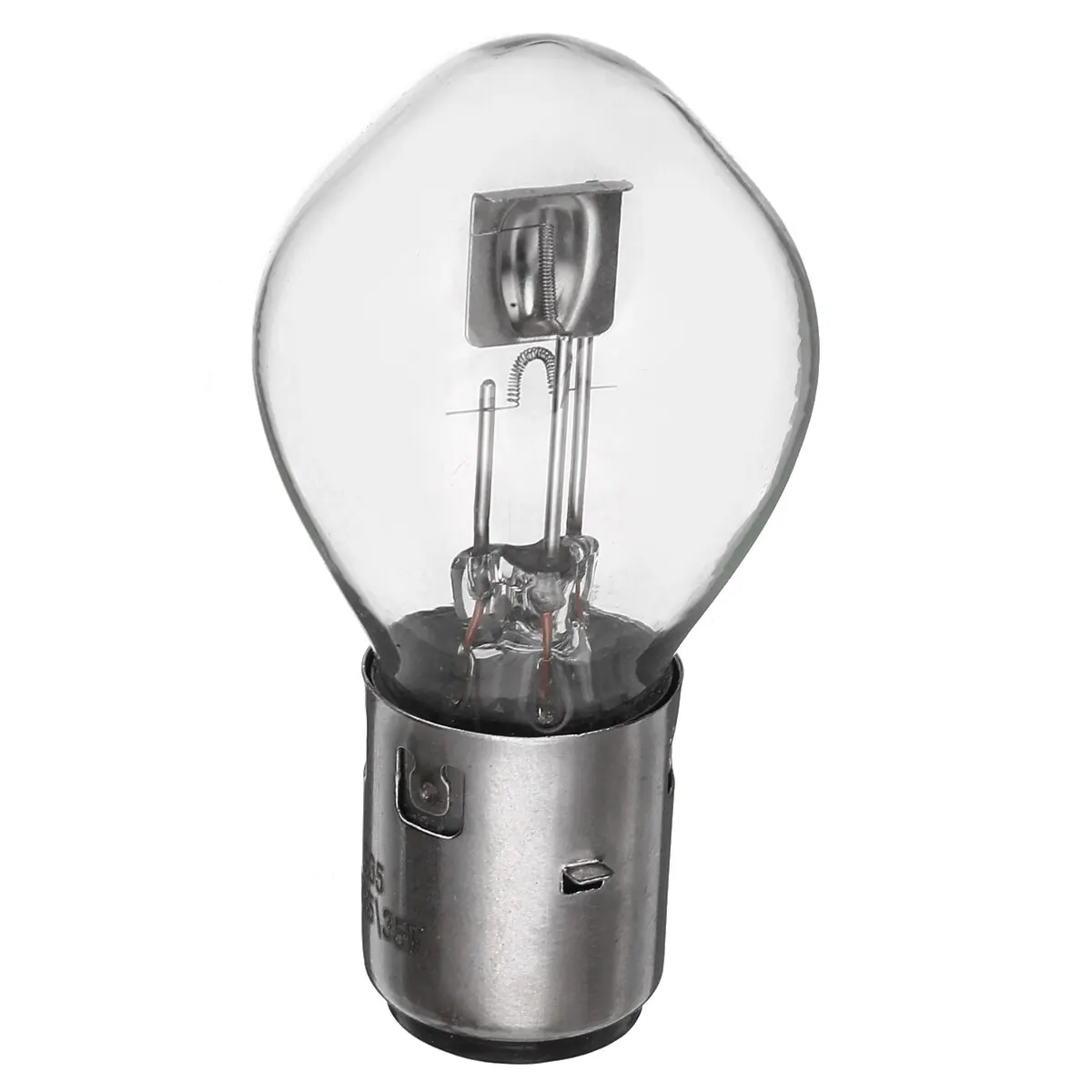 2pcs BA20D 12V 35/35W Motorcycle Halogen Headlight Lamp Bulb Amber Fog Tail Light Signal Light