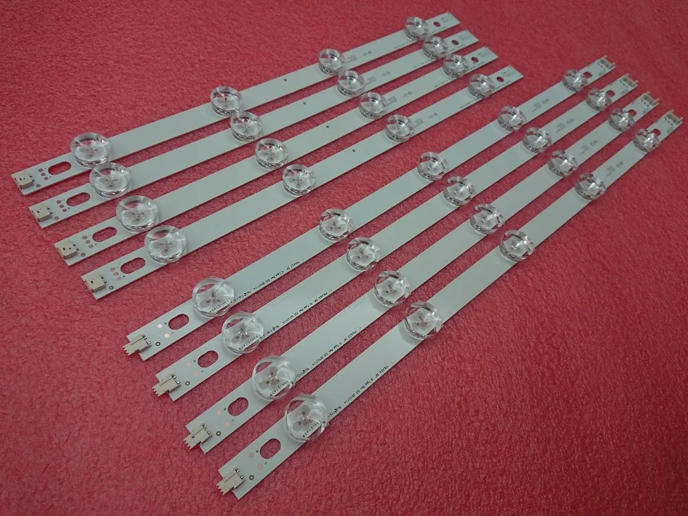 8 шт./компл. светодиодный подсветка полосы для LG 39LA6200 39LN549C 39LN5700 39LN5757 39LA616V 39LA621V 39LA620S