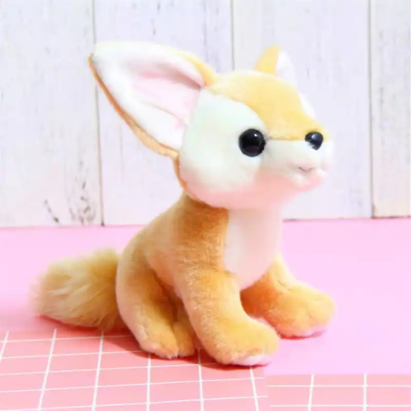 Peluche Animal En Peluche Animal De Dessin Anime Vulpes Zerda Fennec Renard Bebe Dormir Dans Son Lit Histoire D Un Ami Cadeau D Anniversaire 1 Piece Aliexpress